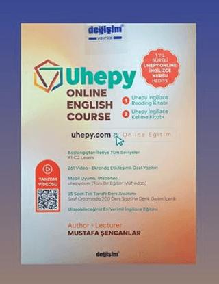 Uhepy Online English Course ( 2 Kitap + Online Eğitim)