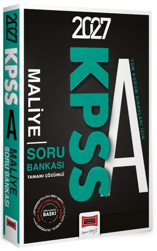 2027 KPSS A Grubu Tüm Kurum Sınavları için Maliye Soru Bankası | Yargı Yayınevi (Ciltsiz) - Resim 1