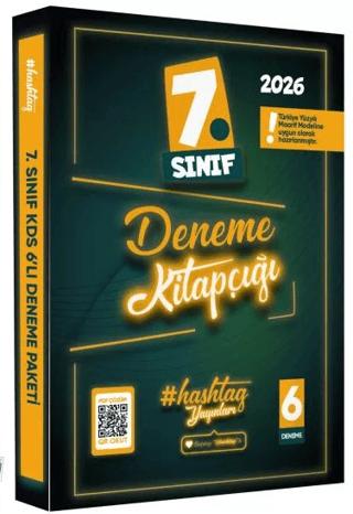 2026 7. Sınıf hashtag Kazanım Değerlendirme Sınavı 6lı Sarmal Deneme Paketi Çözümlü Türkiye Geneli