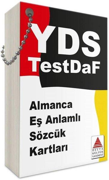 YDS Almanca Eş Anlamlı Sözcük Kartları | Delta Kültür-Eğitim (İnce Kapak) - Resim 1