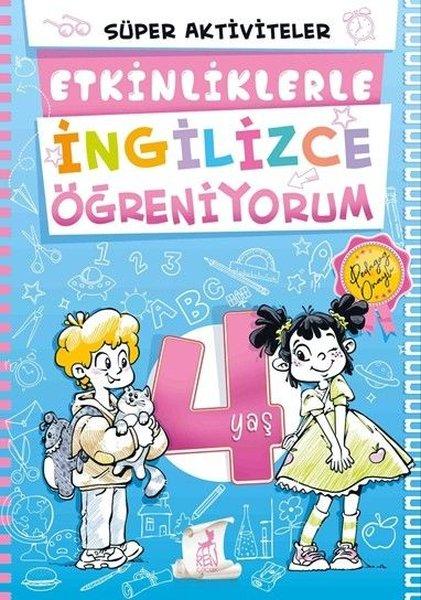 4 Yaş Etkinliklerle İngilizce Öğreniyorum - Süper Aktiviteler | Ren Kitap (İnce Kapak) - Resim 1