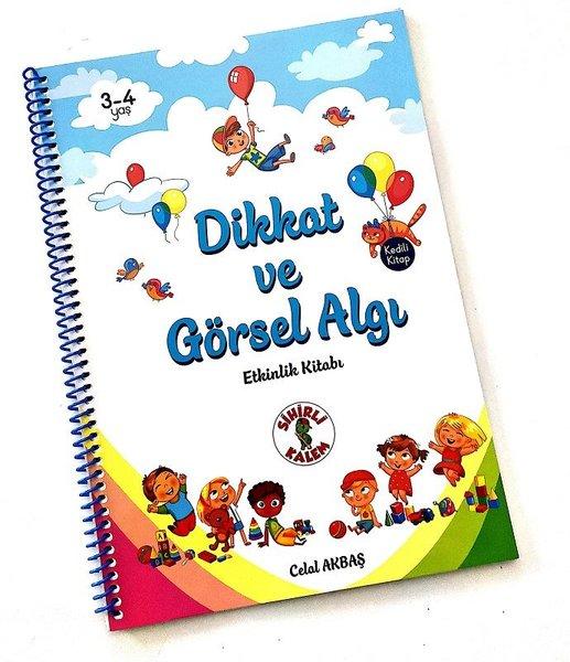 Dikkat ve Görsel Algı-Etkinlik Kitabı | Sihirli Kalem (İnce Kapak) - Resim 1