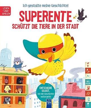 Ich Gestalte Meine Geschichte - Superente Schützt die Tiere in der Stadt | Yoyo Books (Ciltli) - Resim 1