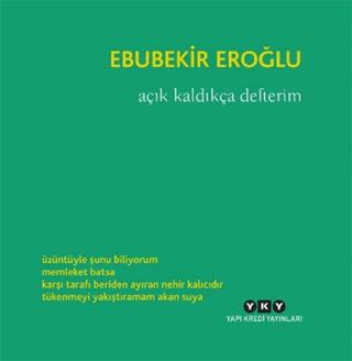 Açık Kaldıkça Defterim | Yapı Kredi Yayınları (Ciltsiz) - Resim 1