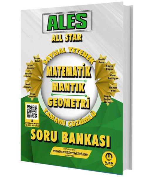 2025 ALES All Star Sayısal Yetenek Matematik Mantık Geometri Çözümlü Soru Bankası | Tasarı Akademi (İnce Kapak) - Resim 1
