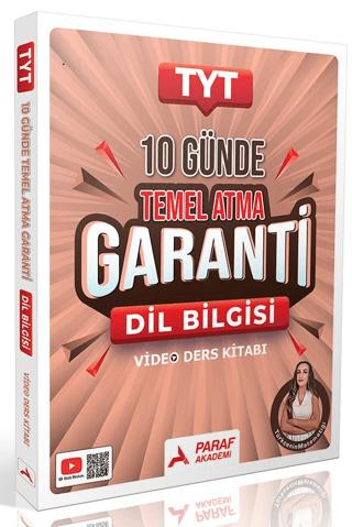 Paraf Akademi TYT Dil Bilgisi 10 Günde Temel Atma | Paraf Akademi (Ciltsiz) - Resim 1