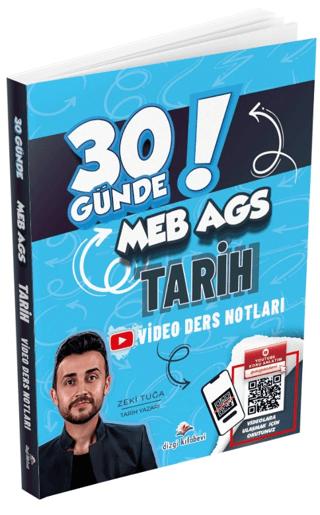 2026 MEB AGS 30 Günde Tarih Video Ders Notları | Dizgi Kitap (Ciltsiz) - Resim 1