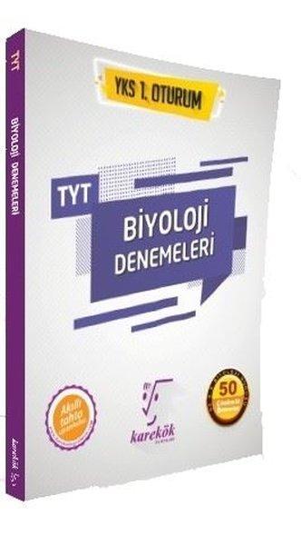 TYT Biyoloji Denemeleri-YKS 1.Oturum | Karekök Eğitim Yayın (İnce Kapak) - Resim 1