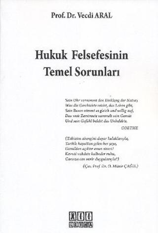 Hukuk Felsefesinin Temel Sorunları