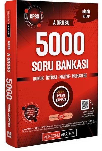 KPSS A Grubu 5000 Soru Bankası | Pegem Akademi Yayıncılık (İnce Kapak) - Resim 1
