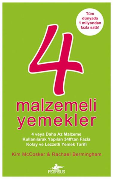 4 Malzemeli Yemekler | Pegasus (İnce Kapak) - Resim 1