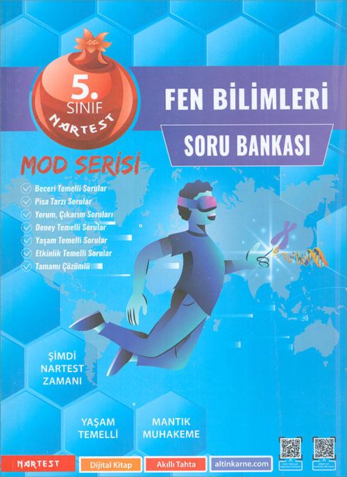 5.Sınıf Mod Fen Bilimleri Soru Bankası Nartest Yayınevi 2024 Öncesi Müfredat | Nartest Yayınevi - Resim 1