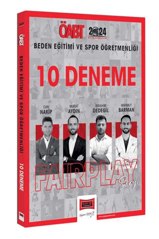 2024 ÖABT Beden Eğitimi ve Spor Öğretmenliği Fairplay 10 Deneme | Yargı Yayınevi (Ciltsiz) - Resim 1