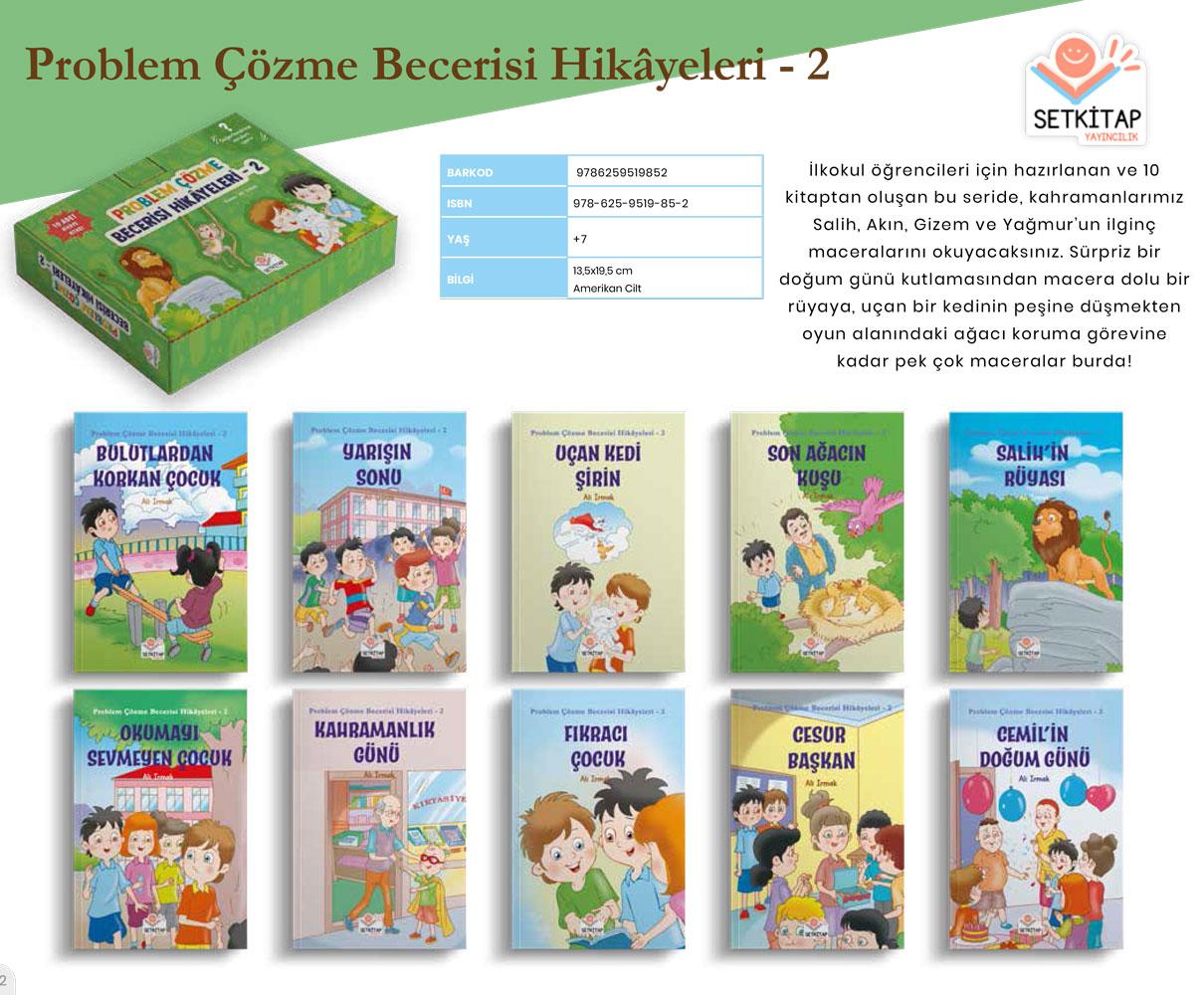 Problem Çözme Becerisi Hikayeleri-2 (10 Kitap) SetKitap Yayıncılık | SetKitap Yayıncılık - Resim 1