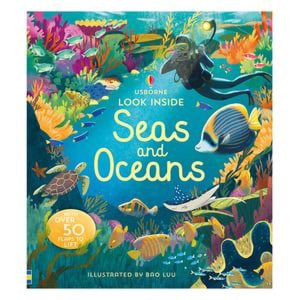 Look Inside Seas and Oceans | Usborne (İnce Kapak) - Resim 1