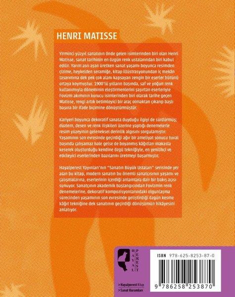 Sanatın Büyük Ustaları 27 - Henri Matısse | Hayalperest Yayınevi (İnce Kapak) - Resim 2