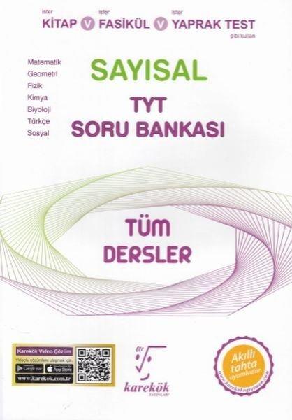 TYT Tüm Dersler Sayısal Soru Bankası | Karekök Eğitim Yayın (İnce Kapak) - Resim 1