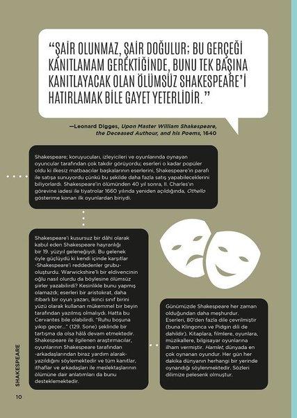 Biyografik Shakespeare - Grafiklerle İz Bırakan Hayatlar | Nepal Kitap (Ciltli) - Resim 6