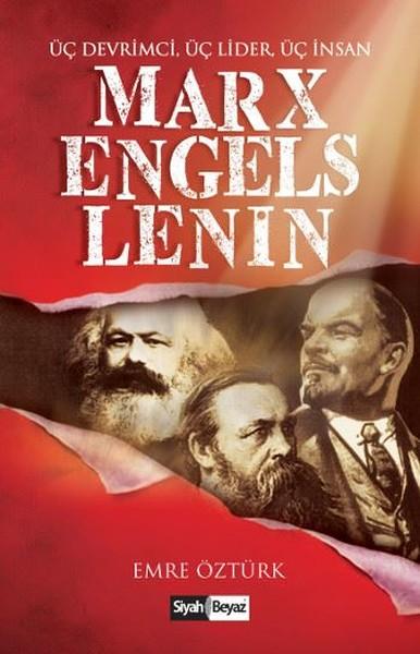 Marx - Engels - Lenin | Siyah Beyaz (İnce Kapak) - Resim 1