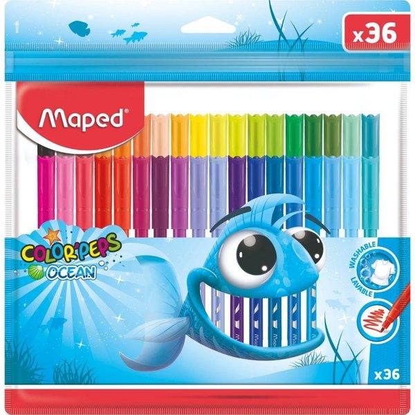 Maped Color Peps Ocean Keçeli Kalem Seti 36 Renk