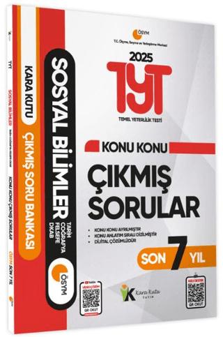 2025 TYT Sosyal Bilimler Son 7 Yıl Çıkmış Sorular