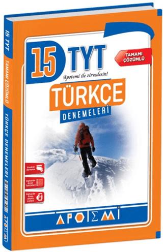 TYT Türkçe 15 Deneme | Apotemi Yayınları (Ciltsiz) - Resim 1