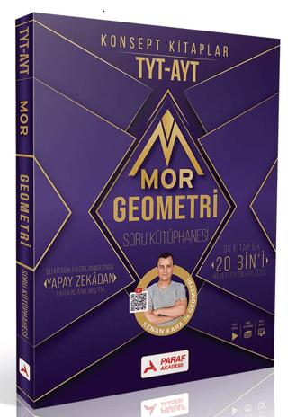 Paraf Akademi TYT-AYT Mor Geometri Soru Bankası | Paraf Akademi (Ciltsiz) - Resim 1