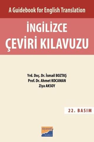 A Guidebook For English Translation İngilizce Çeviri Kılavuzu - Cevap Anahtarı
