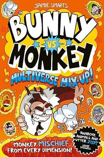 Bunny vs Monkey: Multiverse Mix-up! | David Fickling Books (İnce Kapak) - Resim 1