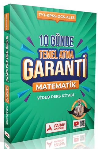10 Günde Temel Atma Garanti Matematik Video Ders Kitabı