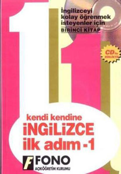İngilizce İlk Adım 1 (2 CD'li) - Kutulu | Fono Yayınları (İnce Kapak) - Resim 1
