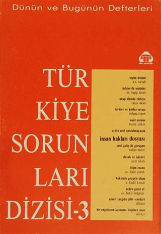 Dünün ve Bugünün Defterleri Türkiye Sorunları Dizisi 3 | Alan Yayıncılık (Ciltsiz) - Resim 1