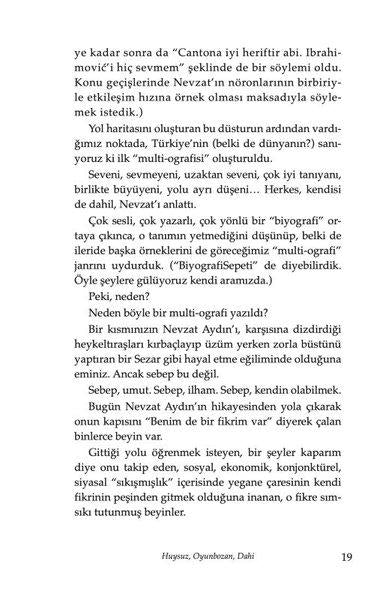 Huysuz Oyunbozan Dahi: Ayarsız Bir Nevzat Aydın Biyografisi | Okuyan Us Yayınları (Ciltli) - Resim 7