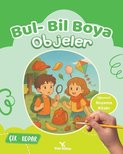 Objeler - Bul Bil Boya | Yeti Kitap (İnce Kapak) - Resim 1