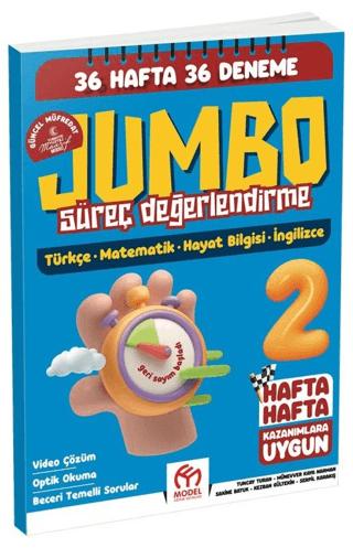 2. Sınıf Jumbo Hafta Hafta Süreç Değerlendirme | Model Eğitim Yayıncılık (Ciltsiz) - Resim 1