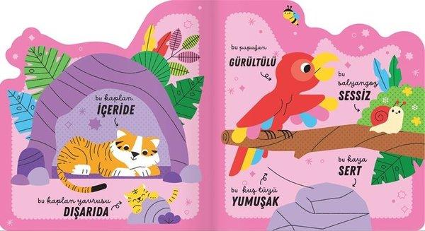 Zıtlıklar - Meraklı Minikler İçin Dokun Hisset - Parıldayan Kitaplar | İndigo Çocuk (İnce Kapak) - Resim 2
