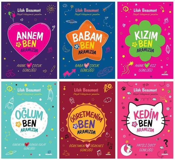 Sen ve Ben Aramızda Günlük Serisi Seti - 6 Kitap Takım | Nesnel Yayınları (İnce Kapak) - Resim 1