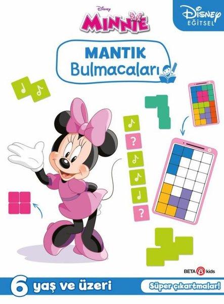 Disney Eğitsel Minnie Çıkartmalı Mantık Bulmacaları 6+Yaş | Beta Kids (İnce Kapak) - Resim 1