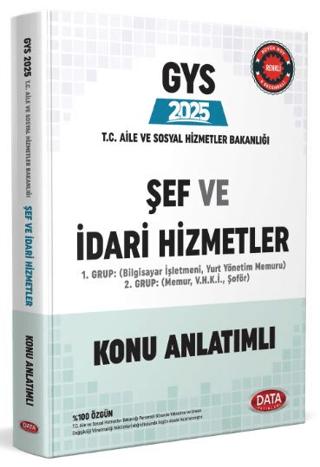2025 T.C. Aile ve Sosyal Hizmetler Bakanlığı GYS Şef ve İdari Hizmetler Tamamı Çözümlü Soru Bankası