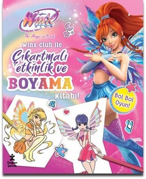 Winx Club İle Çıkartmalı Etkinlik ve Boyama Kitabı! | Doğan Çocuk (İnce Kapak) - Resim 1