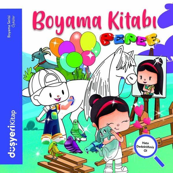 Öyküler Boyama Kitabı | Düşyeri Yayınları (İnce Kapak) - Resim 1