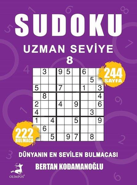 Sudoku Uzman Seviye 8 | Olimpos Yayınları (İnce Kapak) - Resim 1