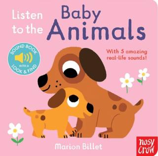 Listen To The Baby Animals | Nosy Crow (Ciltli) - Resim 1