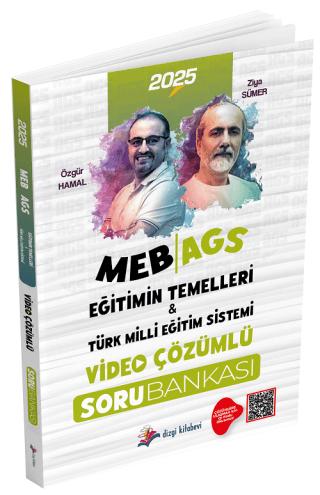 2025 MEB-AGS Eğitimin Temelleri ve Türk Milli Eğitim Sistemi Soru Bankası Çözümlü | Dizgi Kitap (Ciltsiz) - Resim 1