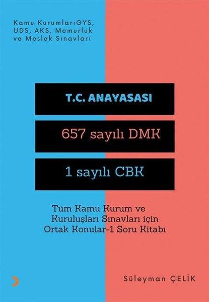 Tüm Kamu Kurum ve Kuruluşları Sınavları için Ortak Konular 1 Soru Kitabı | Cinius (İnce Kapak) - Resim 1