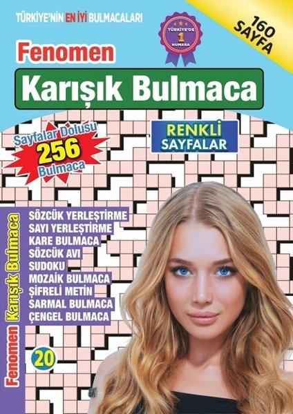 Fenomen Karışık Bulmaca 20 | Maxi Yayıncılık (İnce Kapak) - Resim 1