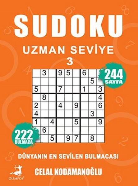 Sudoku Uzman Seviye 3 | Olimpos Yayınları (İnce Kapak) - Resim 1