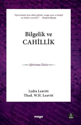 Bilgelik ve Cahillik | Maya Kitap (Ciltsiz) - Resim 1