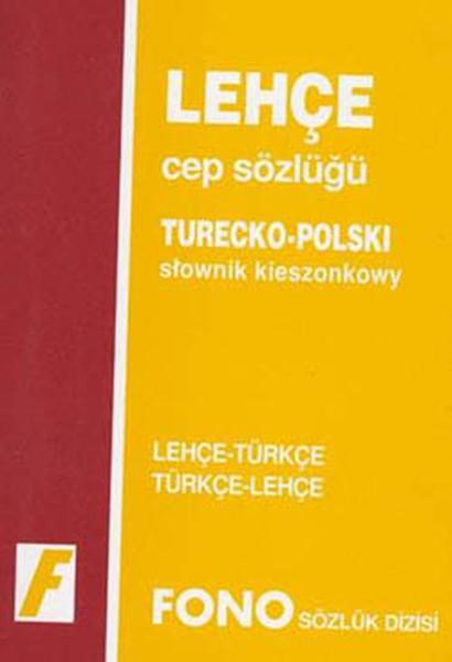Lehçe-Türkçe/Türkçe-Lehçe Cep Sözlüğü | Fono Yayınları (İnce Kapak) - Resim 1