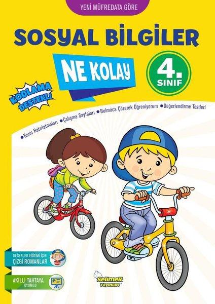 Sosyal Bilgiler Ne Kolay 4.Sınıf | Selimer (İnce Kapak) - Resim 1